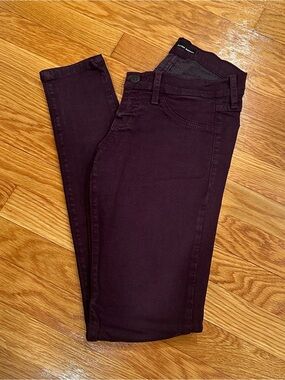 Flying Monkey Eggplant Purple / Deep Plum Skinny Jeans Size 3